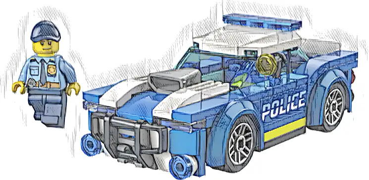 Zestaw LEGO® 60312 LEGO 60312 City Radiowóz