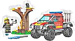 Zestaw LEGO® 60393 LEGO 60393 City Wóz strażacki 4x4 – misja ratunkowa