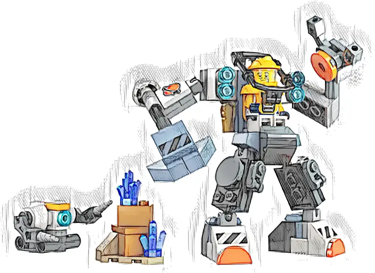 Zestaw LEGO® 60428 LEGO 60428 City Kosmiczny mech