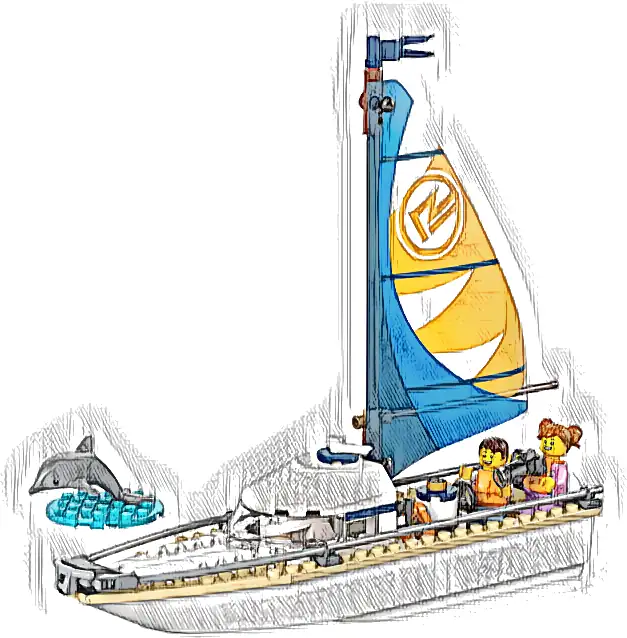 Zestaw LEGO® 60438 LEGO 60438 City Żaglówka