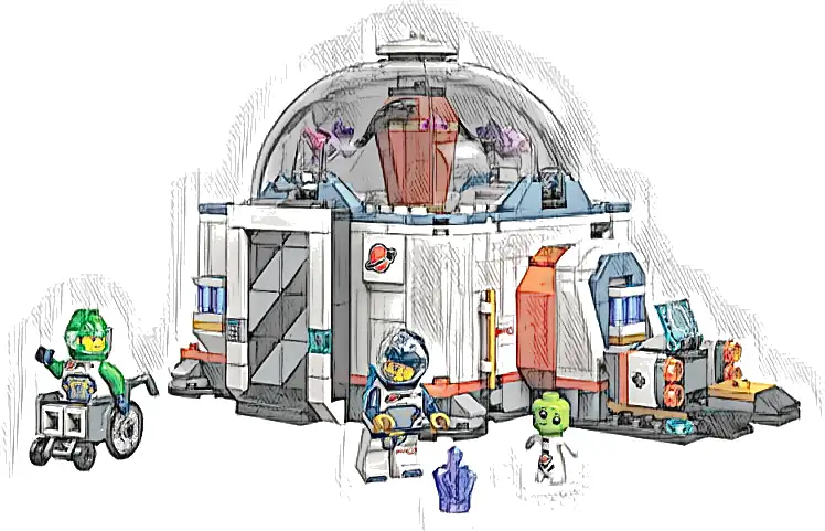Zestaw LEGO® 60439 LEGO 60439 City Kosmiczne laboratorium naukowe
