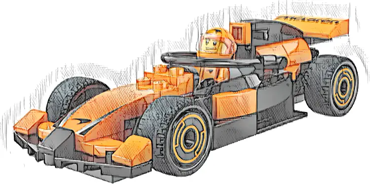 Zestaw LEGO® 60442 LEGO 60442 City F1 Kierowca i bolid McLaren