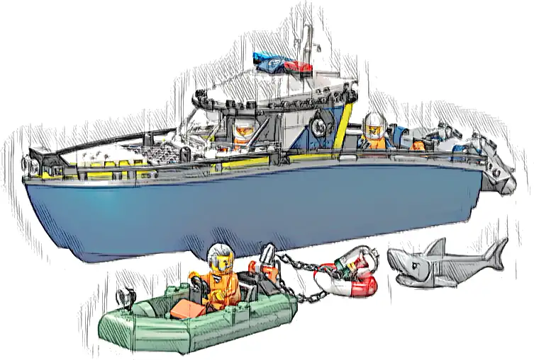 Zestaw LEGO® 60456 LEGO 60456 City Pościg łodzią policyjną