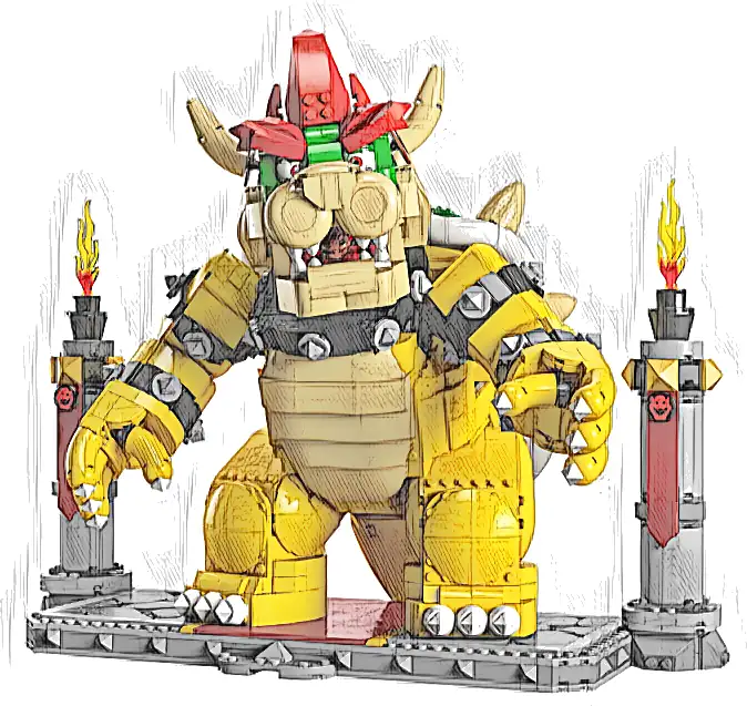 Zestaw LEGO® 71411 LEGO 71411 Super Mario Potężny Bowser