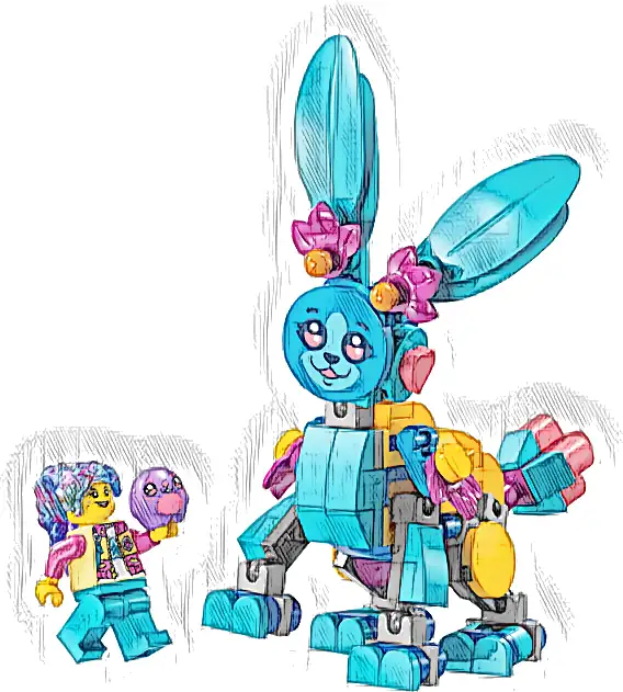 LEGO 71488 DREAMZzz Kreatywne zwierzęce przygody Bunchu