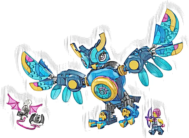 LEGO 71494 DREAMZzz Sowa czasu Zoey