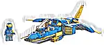 Zestaw LEGO® 71784 LEGO 71784 NINJAGO Odrzutowiec ponaddźwiękowy Jay’a EVO