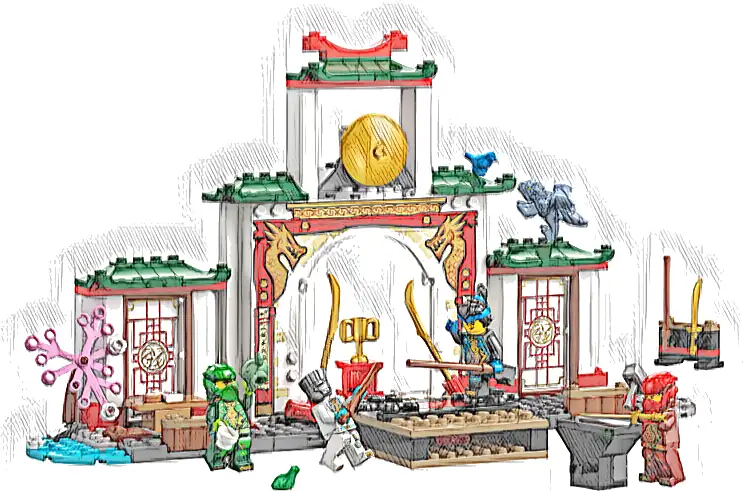 Zestaw LEGO® 71831 LEGO 71831 NINJAGO Świątynia Spinjitzu ninja