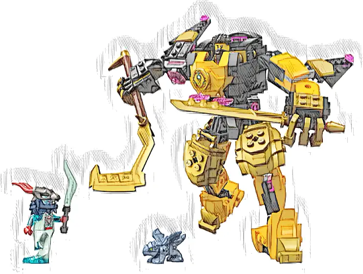 LEGO 71839 NINJAGO Mech bojowy Spinjitzu Arina