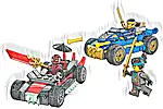 Zestaw LEGO® 71840 LEGO 71840 NINJAGO Pojedynek wyścigowy Rogue kontra Drix