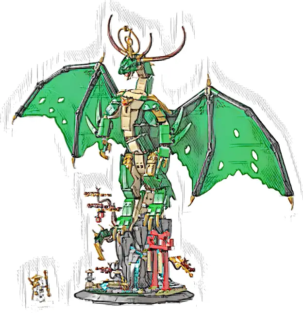 LEGO 71847 NINJAGO Smok-strażnik