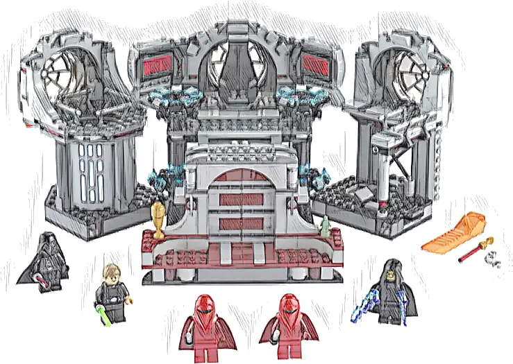 LEGO 75291 Star Wars Gwiazda Śmierci - ostateczny pojedynek