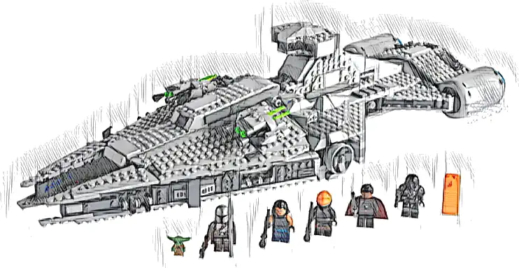 LEGO 75315 Star Wars Imperialny lekki krążownik