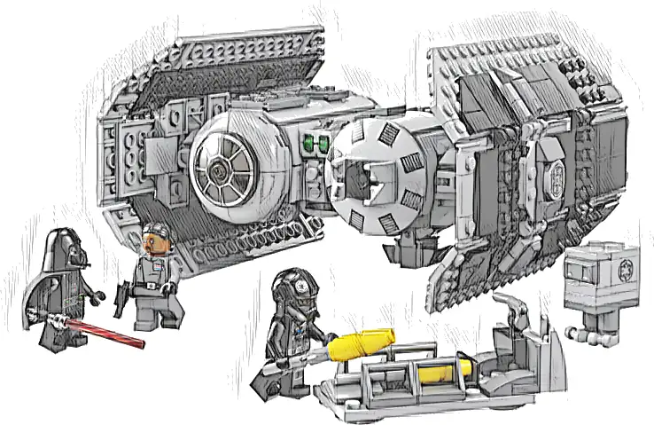 LEGO 75347 Star Wars Bombowiec TIE