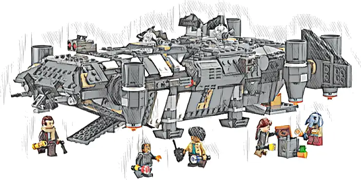 LEGO 75374 Star Wars Onyx Cinder