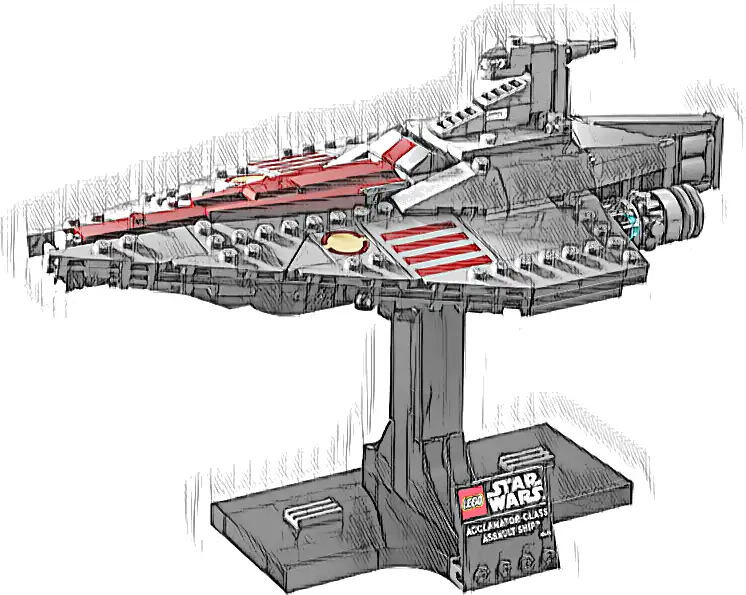 LEGO 75404 Star Wars Krążownik szturmowy typu Acclamator