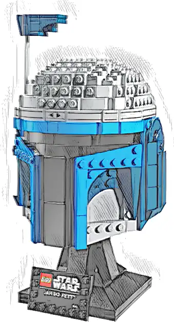 LEGO 75408 Star Wars Hełm Jango Fetta