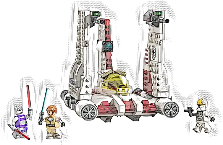 LEGO 75432 Star Wars Myśliwiec V-19 Torrent