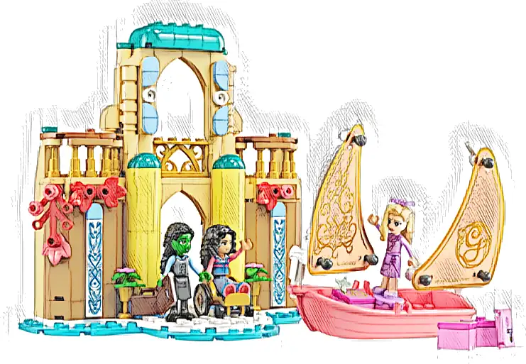 Zestaw LEGO® 75681 LEGO 75681 Wicked Glinda, Elphaba i Nessarose na Shiz University