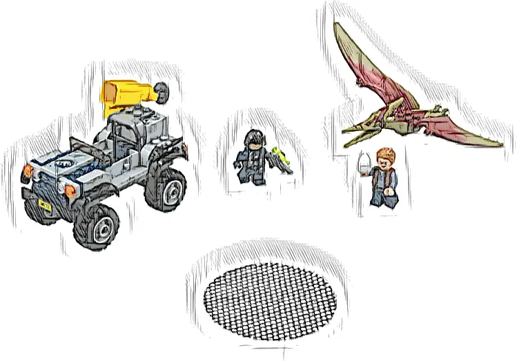 Zestaw LEGO® 75926 LEGO 75926 Jurassic World Pościg za pteranodonem