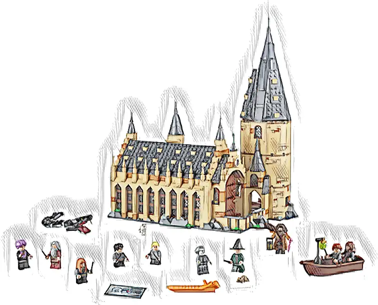 LEGO 75954 Harry Potter Wielka Sala w Hogwarcie