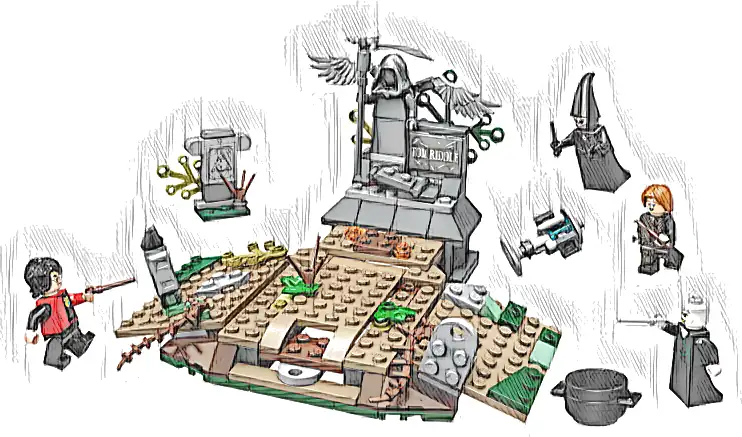 LEGO 75965 Harry Potter Powrót Voldemorta