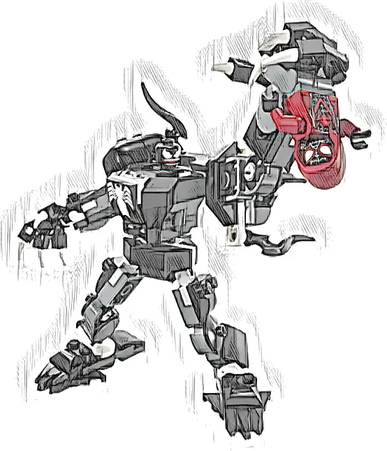 LEGO 76276 Marvel Mechaniczna zbroja Venoma vs. Miles Morales