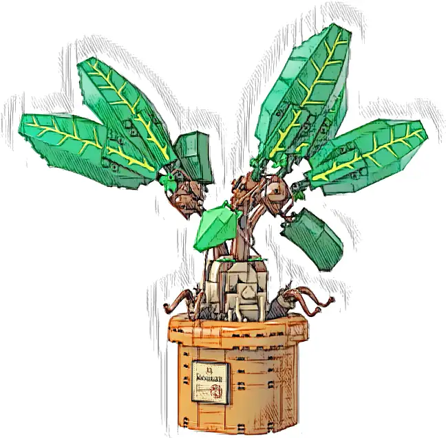 LEGO 76433 Harry Potter Mandragora