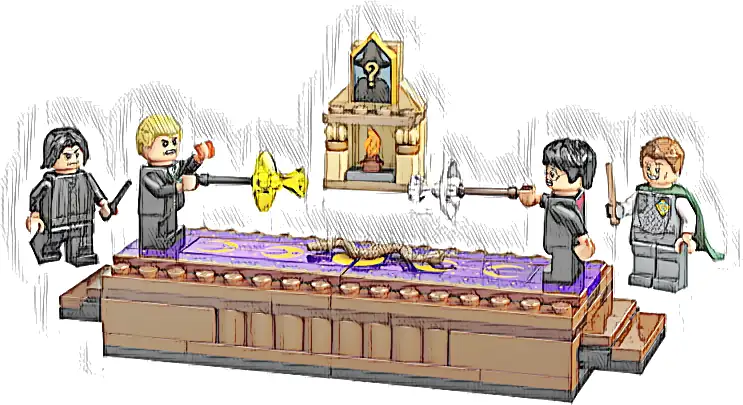 LEGO 76441 Harry Potter Zamek Hogwart: Klub pojedynków