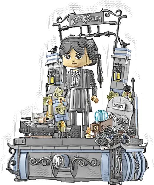 Zestaw LEGO® 76780 LEGO 76780 Wednesday Figurka Wednesday Addams