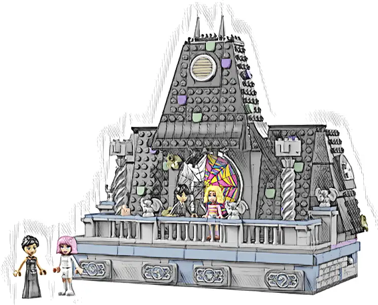 Zestaw LEGO® 76781 LEGO 76781 Wednesday Pokój Wednesday i Enid