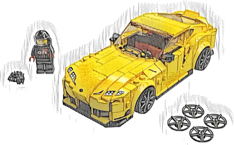 Zestaw LEGO® 76901 LEGO 76901 Speed Champions Toyota GR Supra
