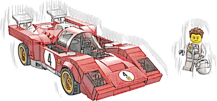 Zestaw LEGO® 76906 LEGO 76906 Speed Champions 1970 Ferrari 512 M