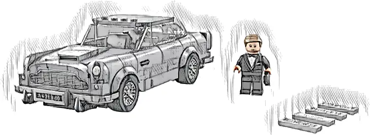 Zestaw LEGO® 76911 LEGO 76911 Speed Champions 007 Aston Martin DB5