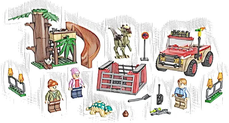 LEGO 76939 Jurassic World Ucieczka stygimolocha