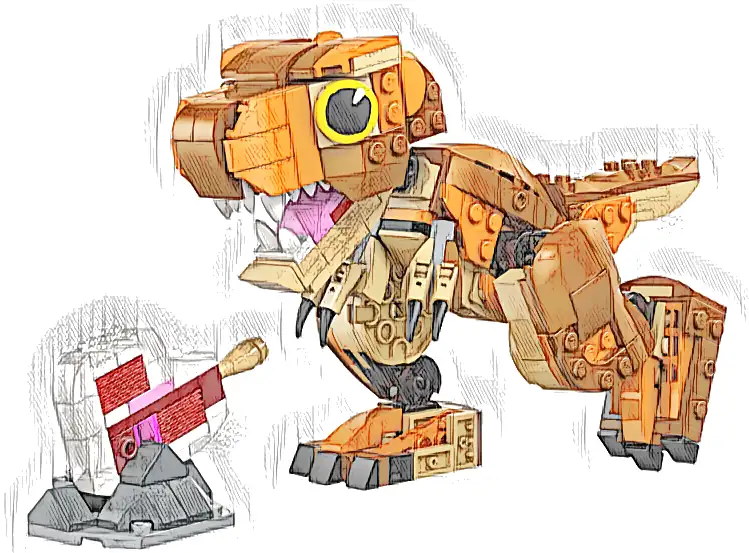 LEGO 76967 Jurassic World Tyranozaur Mały